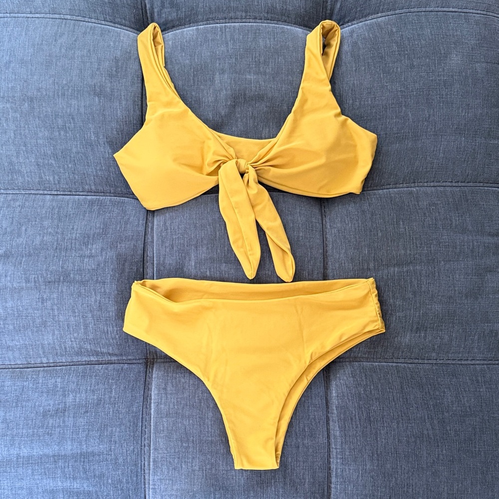 Yellow Bikini Set